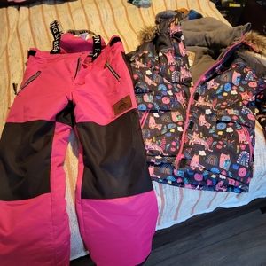 Snowsuit  girl teenagers